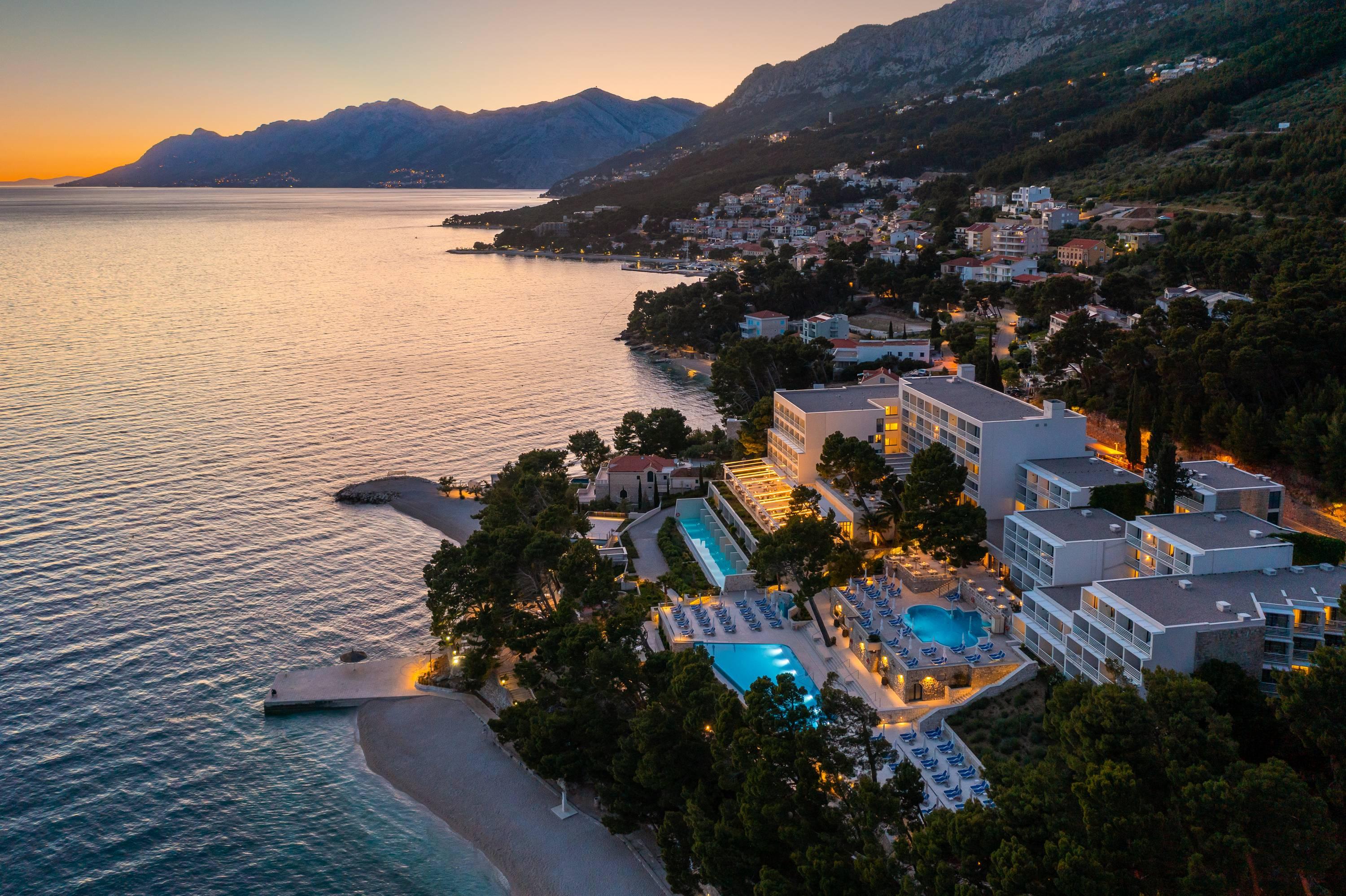 Bluesun Mala Berulia Hotel Brela Luaran gambar