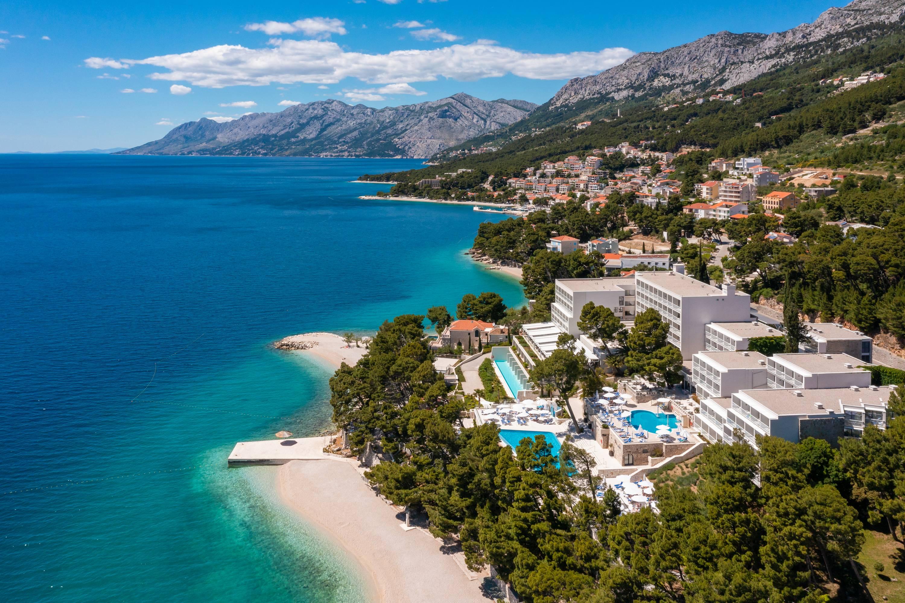 Bluesun Mala Berulia Hotel Brela Luaran gambar