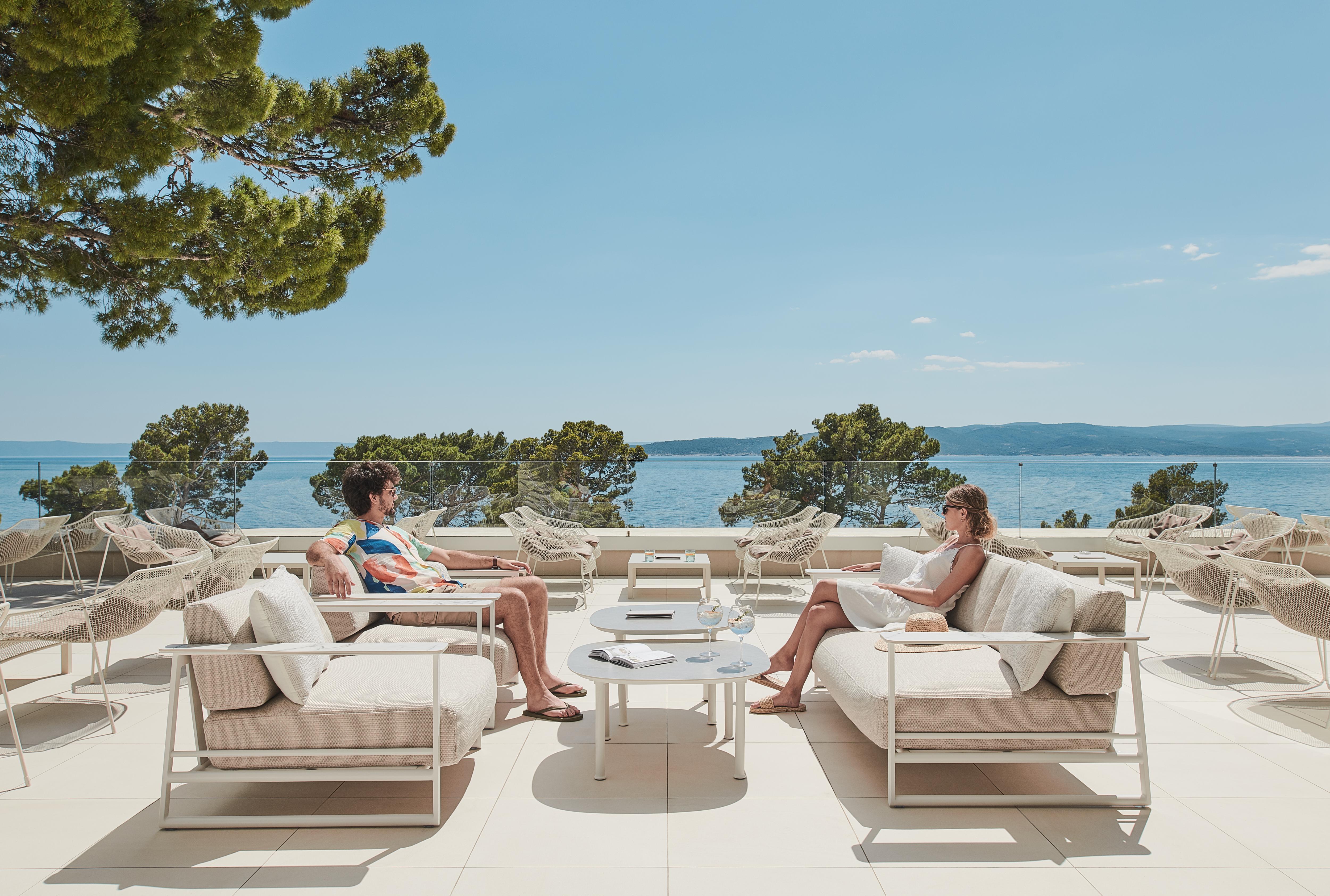 Bluesun Mala Berulia Hotel Brela Luaran gambar
