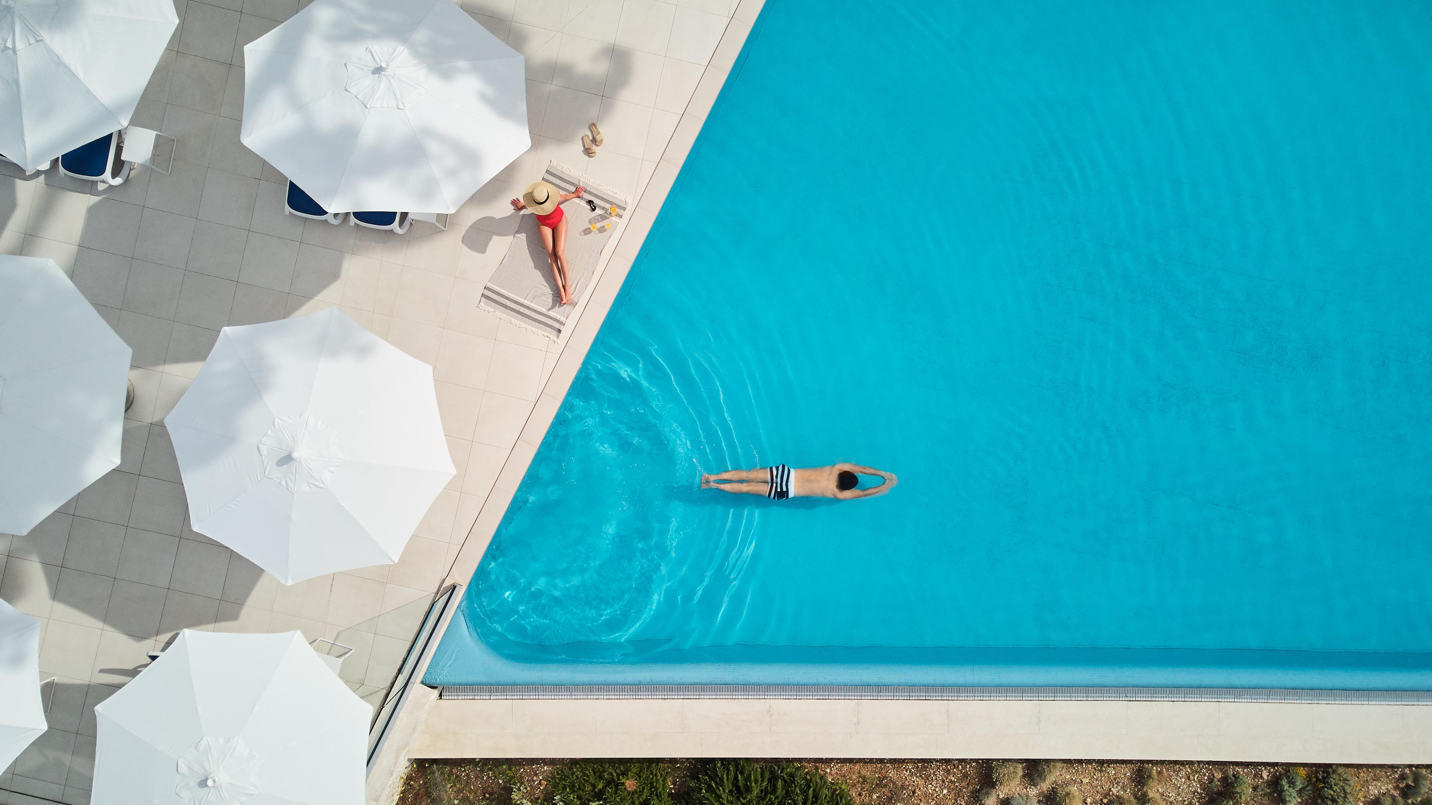 Bluesun Mala Berulia Hotel Brela Luaran gambar