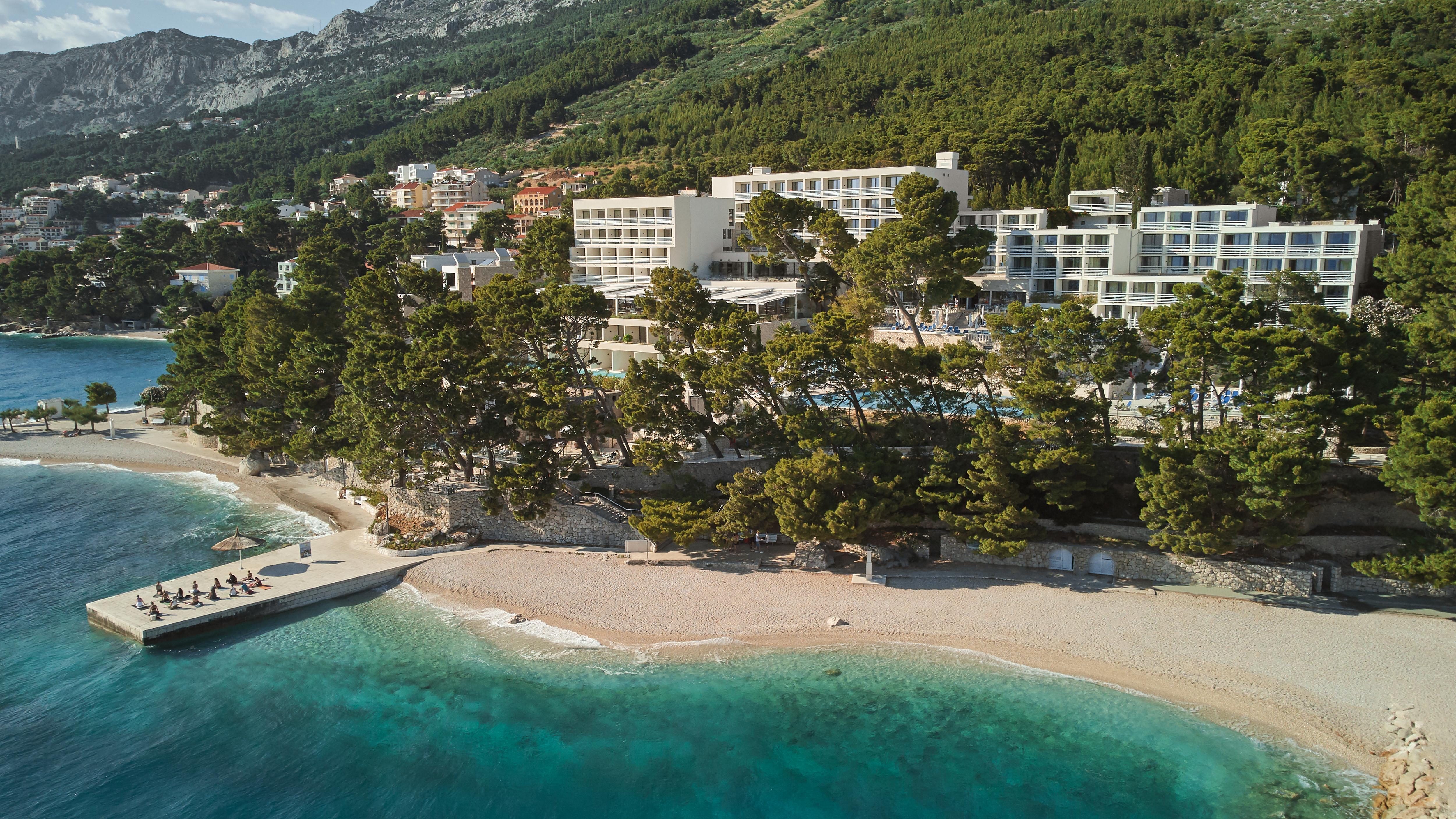 Bluesun Mala Berulia Hotel Brela Luaran gambar